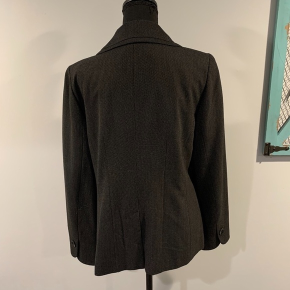 Classiques Entier Atelier Single Button Blazer Black with Cream Dots - Picture 3 of 7